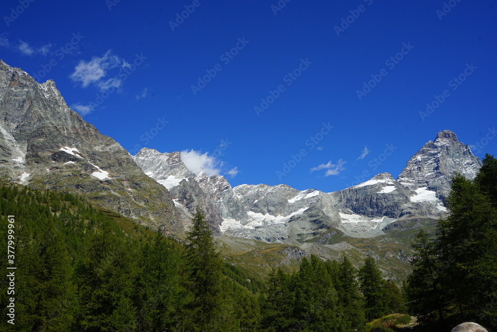Alps mountains landscape