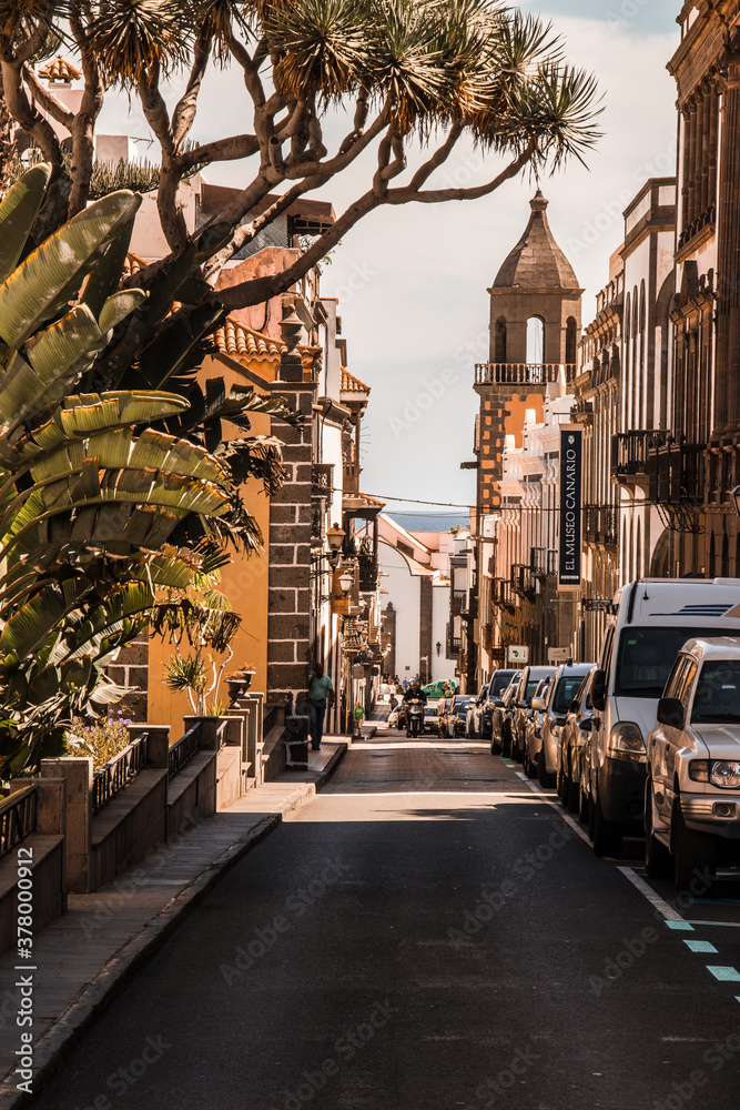 Naklejka premium Old town in Las Palmas
