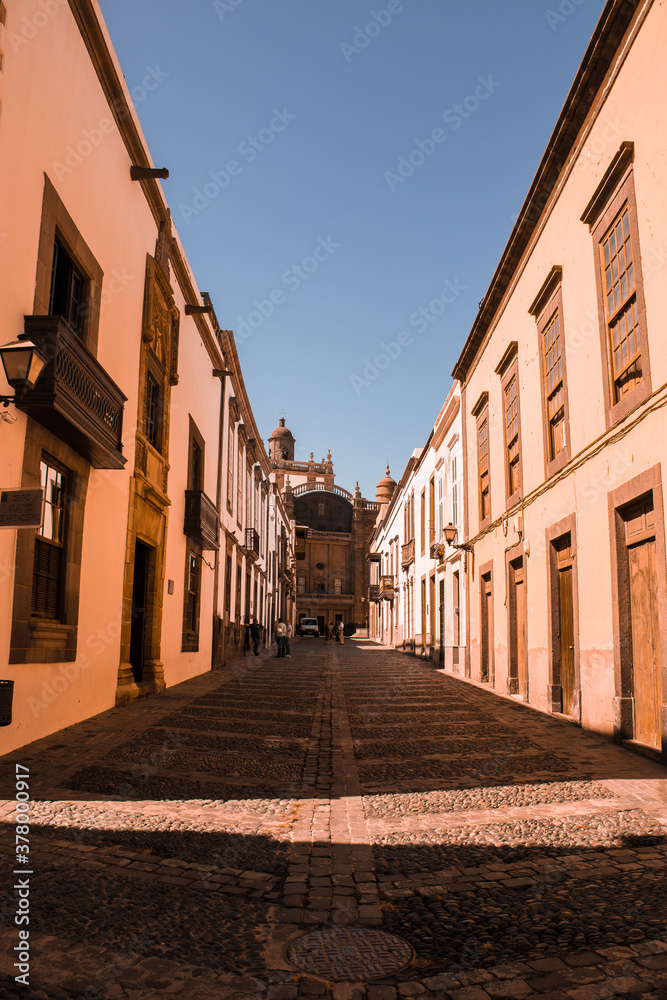 Fototapeta premium Old town in Las Palmas