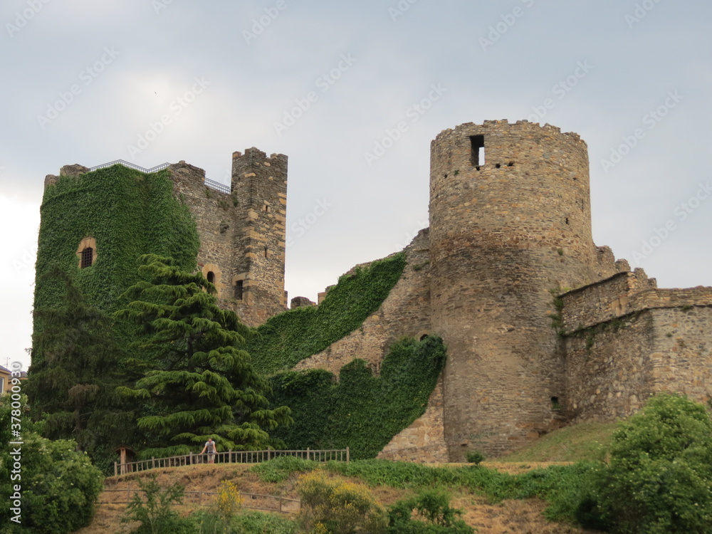 Templar castle in Ponferrada