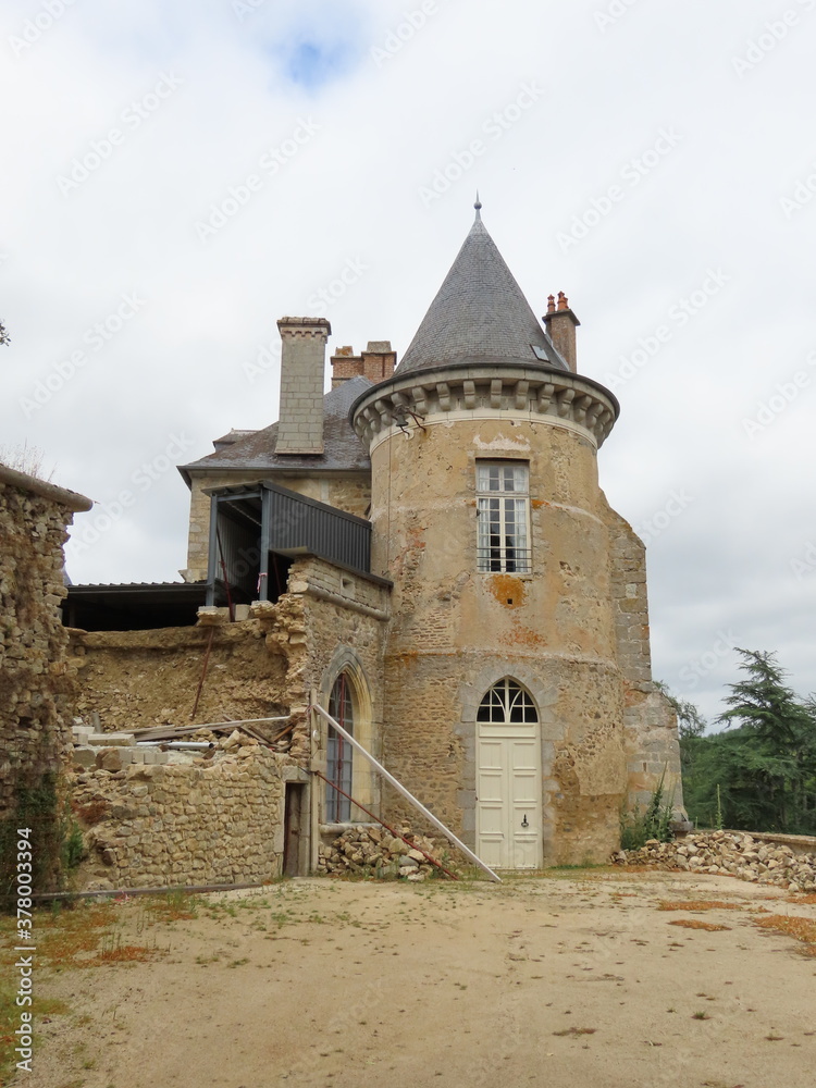 Château de Chastellux en Bourgogne