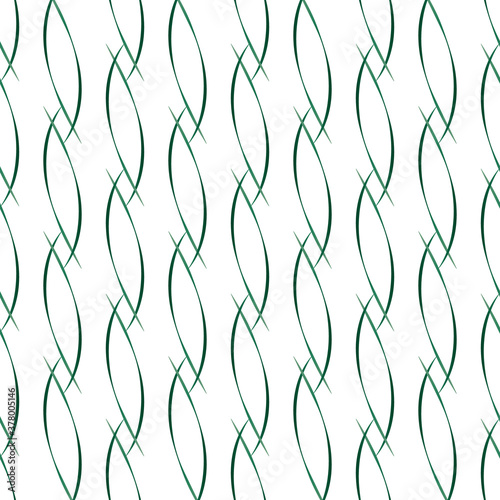 Fototapeta Naklejka Na Ścianę i Meble -  vector drawing consisting of thin linear elements. patterns, lattices, straight and rounded intersecting lines.