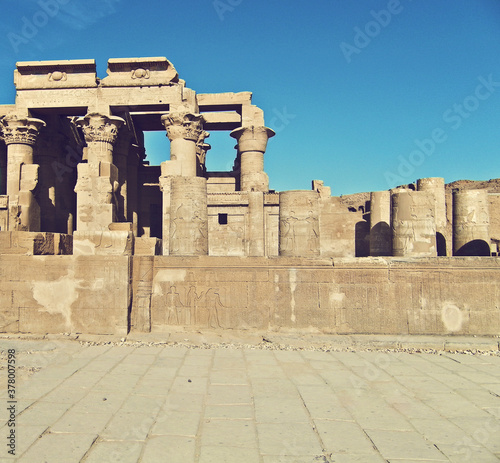 Temple of Kom Ombo ruins, Egypt