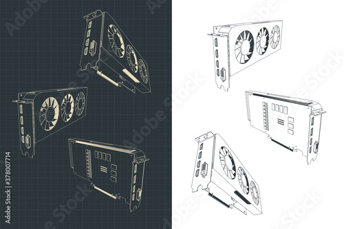 Video card drawings