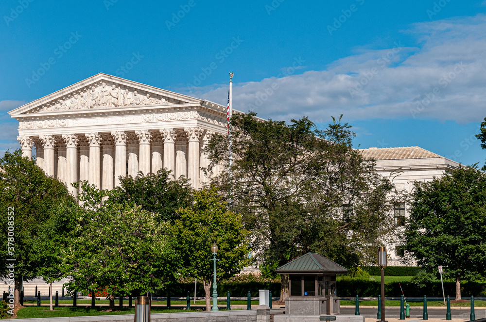 Obraz premium Supreme Court, Washington, DC, September 2020