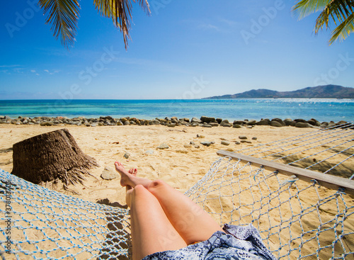 Tropical Island Hammock