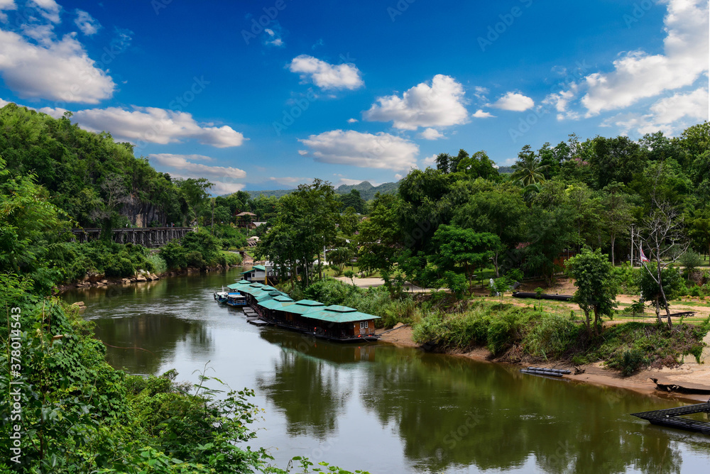 boat on the river