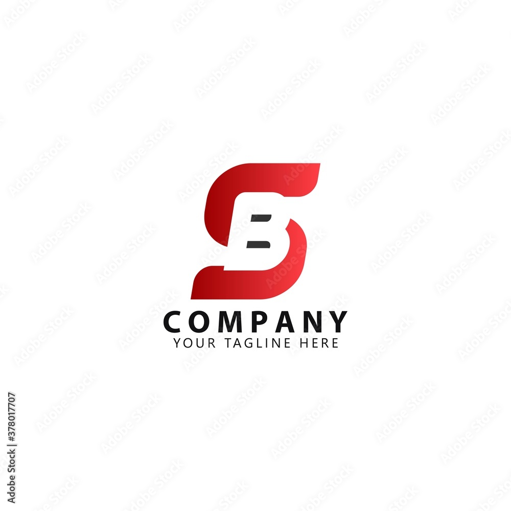 Initial SB Logo Design Inspiration Vector