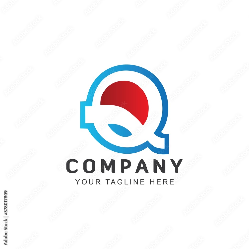 Initial Q Logo design inspiration Initial Q Logo design inspiration