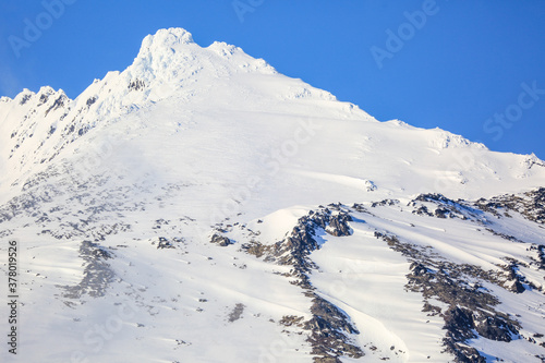 Fototapeta Naklejka Na Ścianę i Meble -  Ski Hill, Girdwood, Anchorage, Alaska
