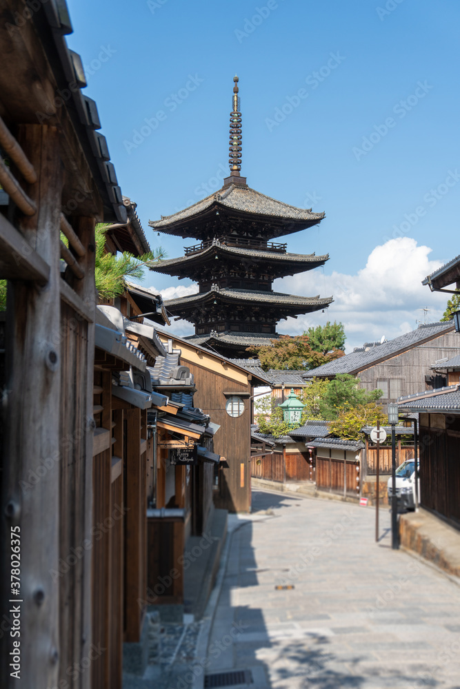 Naklejka premium 法観寺 八坂の塔