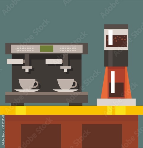big coffee machinel