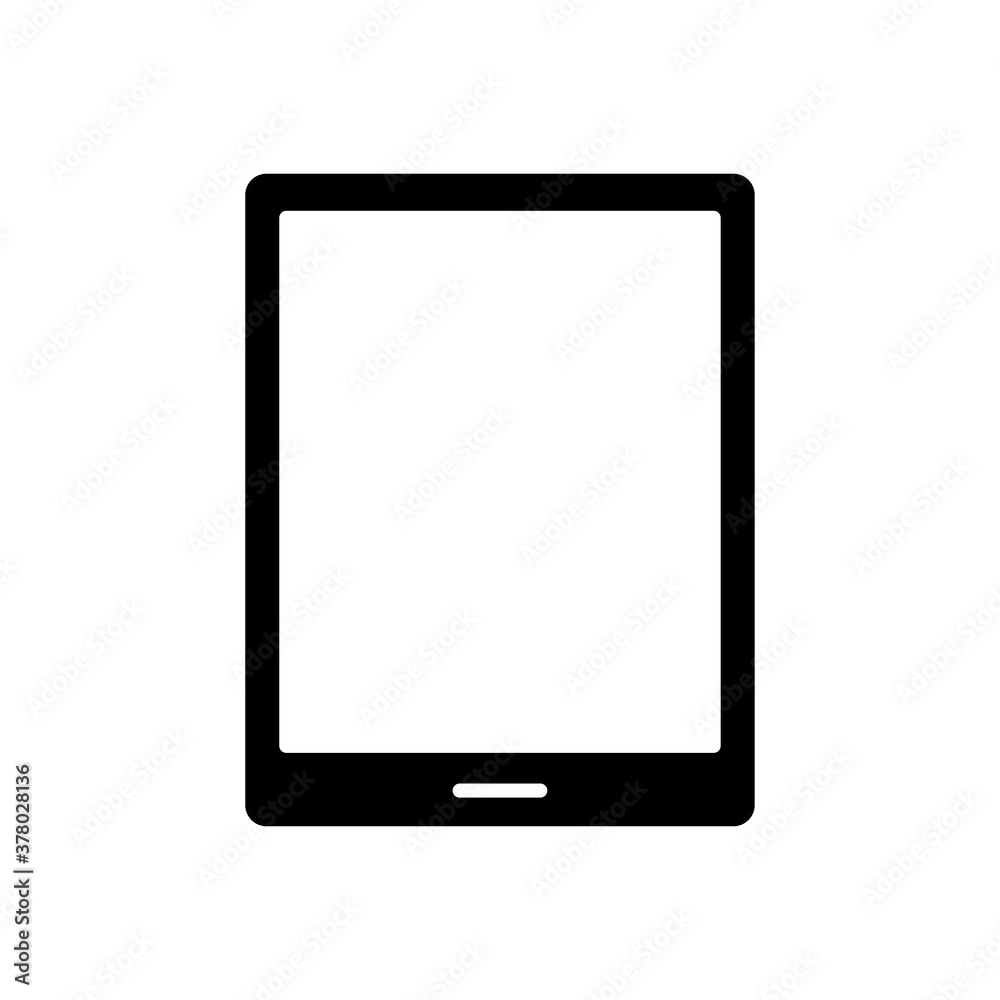 tablet device tech silhouette style icon tablet device tech silhouette style icon