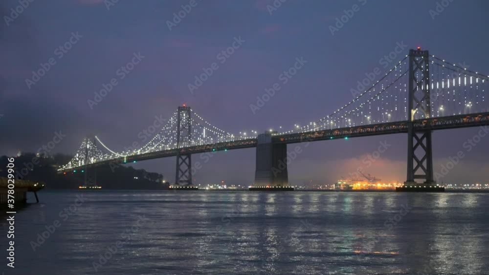 San Francisco Bay Bridge, Pier and Treasure Island San Francisco Bay Bridge, Pier and Treasure Island