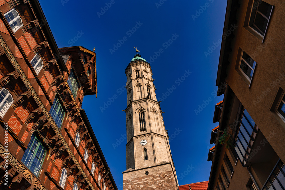 Alte Waage und Andreaskirche in Braunschweig