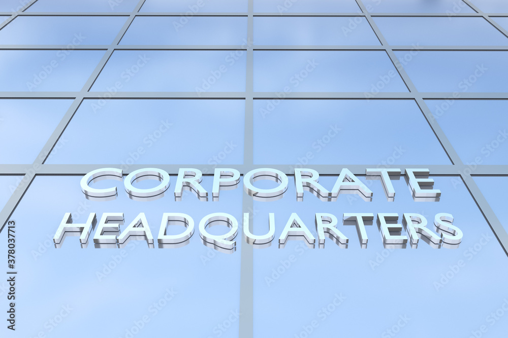 CORPORATE HEADQUARTERS concept CORPORATE HEADQUARTERS concept