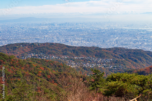 六甲山山頂から大阪方面を望む © naomi.k