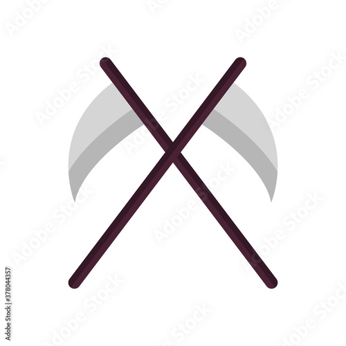 sickle of death flat style