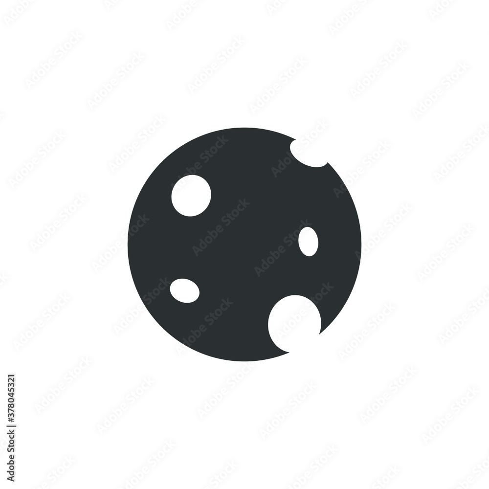 Fototapeta premium Moon icon