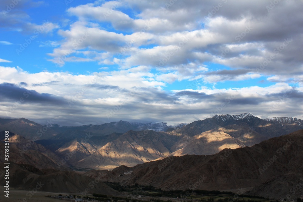 Beautiful mountains of Kashmir, India.