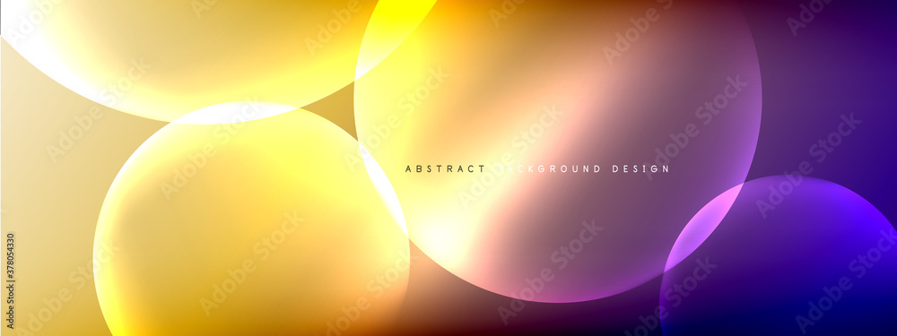 Vector abstract background liquid bubble circles on fluid gradient with shadows and light effects. Shiny design templates for text Vector abstract background liquid bubble circles on fluid gradient with shadows and light effects. Shiny design templates for text
