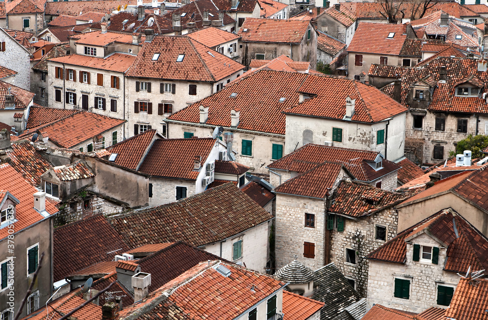 roofs of Kotor