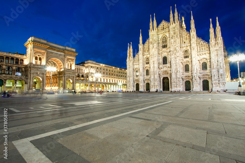 Duomo of Milan, One of the most famous cathedral all around the world. Gothic style architecture.