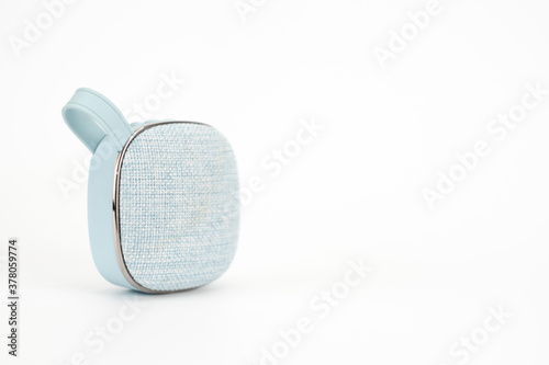 bluethooth speaker
wirless speaker on white background photo