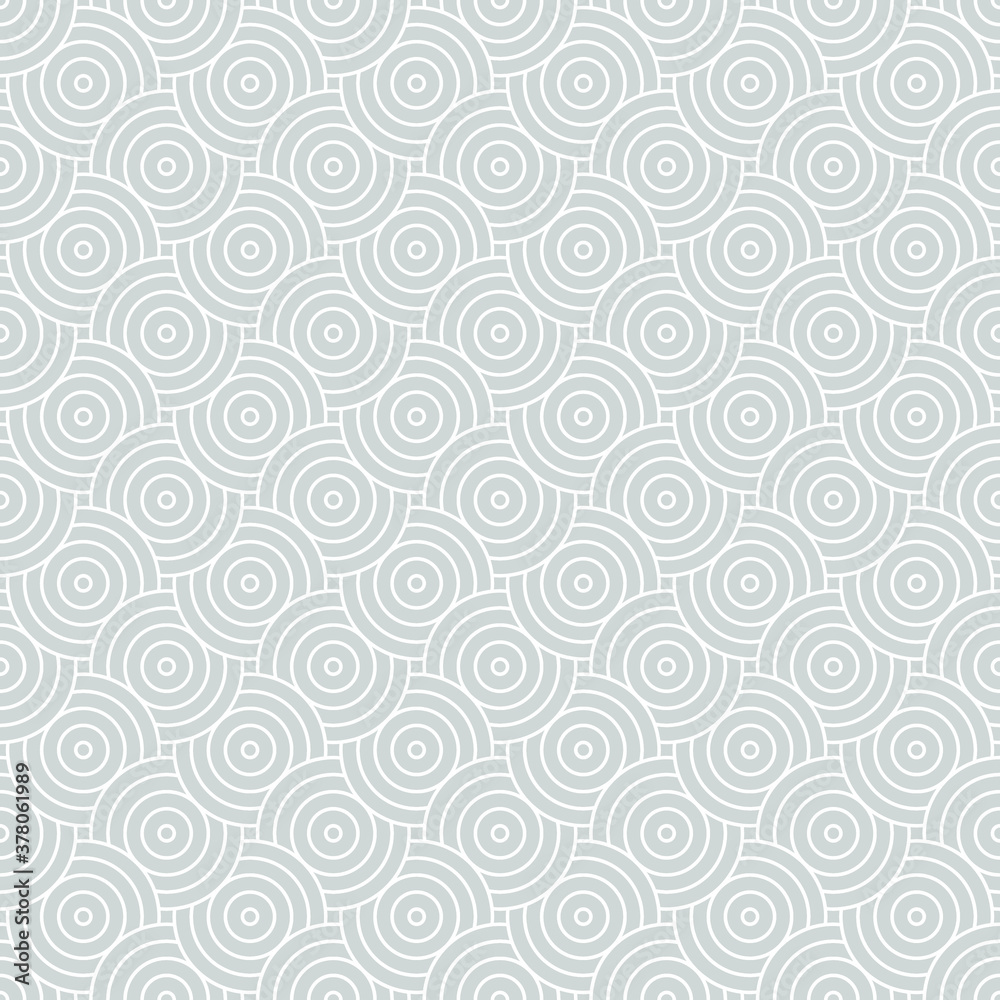 Overlapping Circles Pattern, art background.