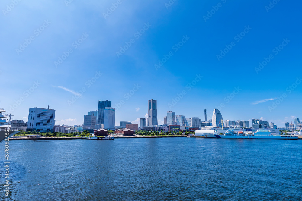 横浜みなとみらいの風景