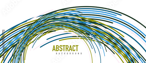 Аbstract moving colorful lines vector backgrounds for cover, placard, poster, banner or flyer