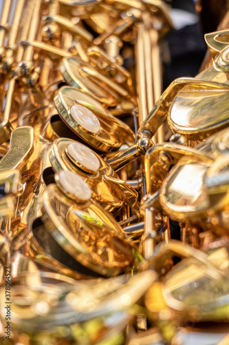 saxophone details