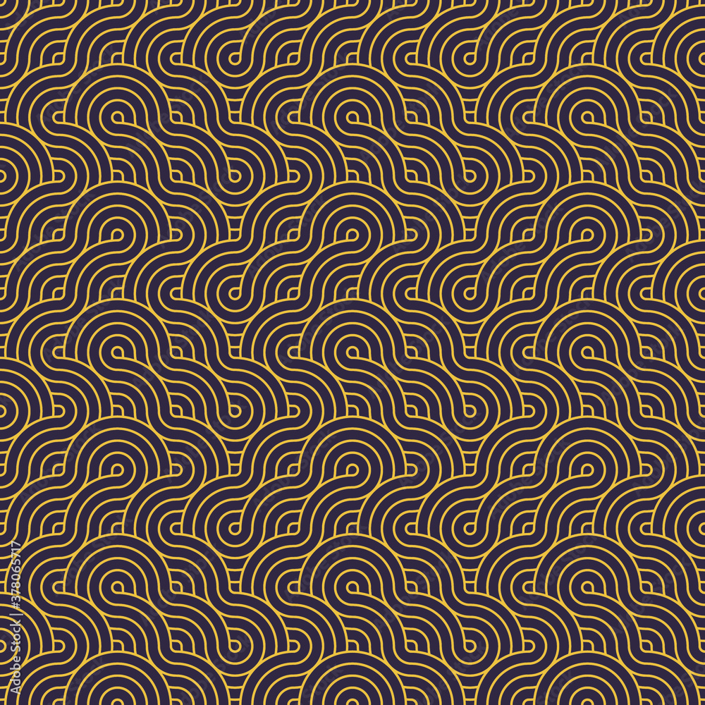 Overlapping Circles Pattern, art background.