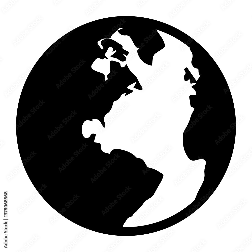 A vector of globe, editable style
A vector of globe, editable style