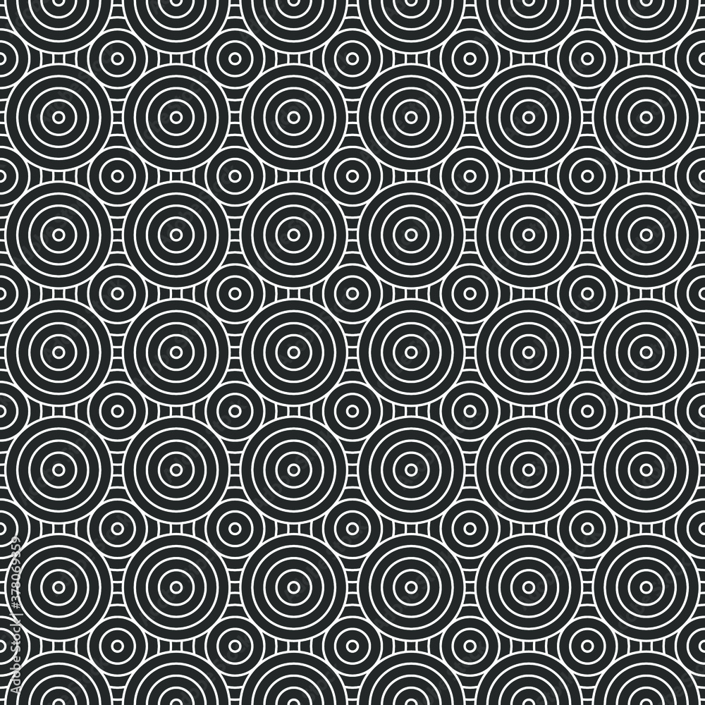 Overlapping Circles Pattern, art background. Overlapping Circles Pattern, art background.