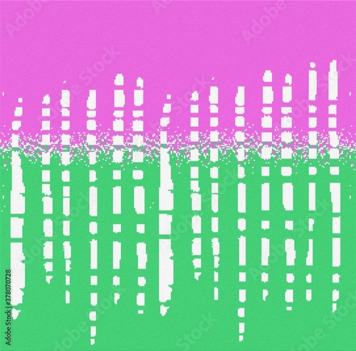 the gradient color.green and pink.abstract background.A pixelated pattern
