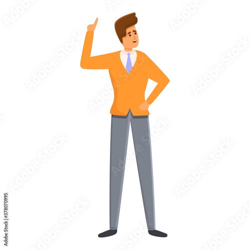 Voice agitation icon. Cartoon of voice agitation vector icon for web design isolated on white background