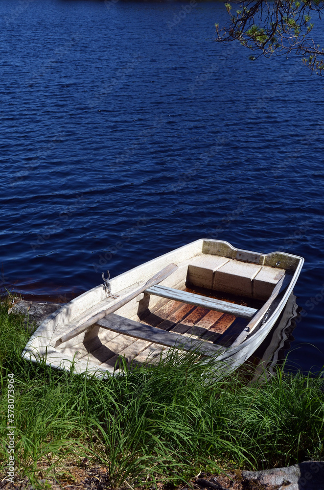 Travel on boat by Halden Canal. Orje,Norway Travel on boat by Halden Canal. Orje,Norway