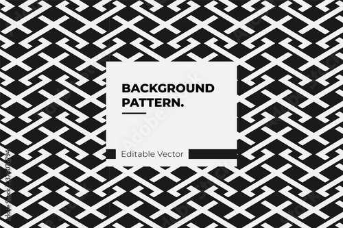 seamless pattern line illustration black and white background used for rhythm and layout