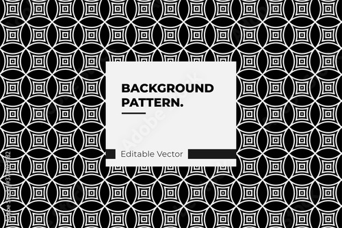 abstract geometric pattern seamless ornament for brand identity
