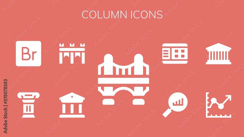 column icon set