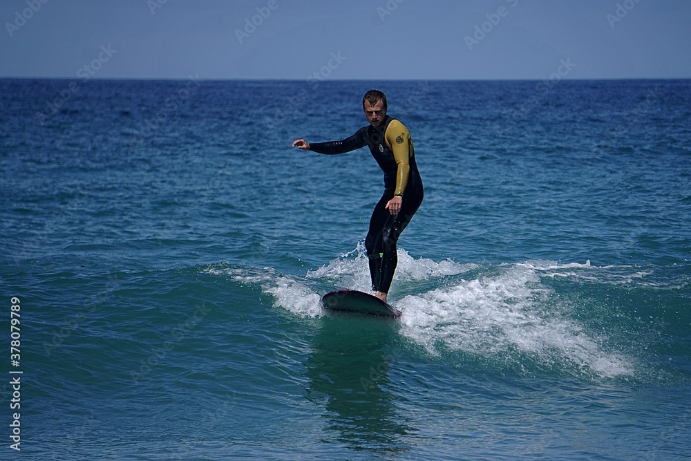 Male surfer