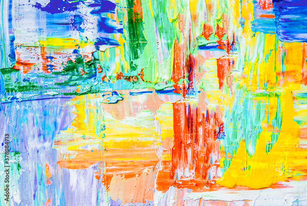 colorful smears of paint on canvas colorful smears of paint on canvas