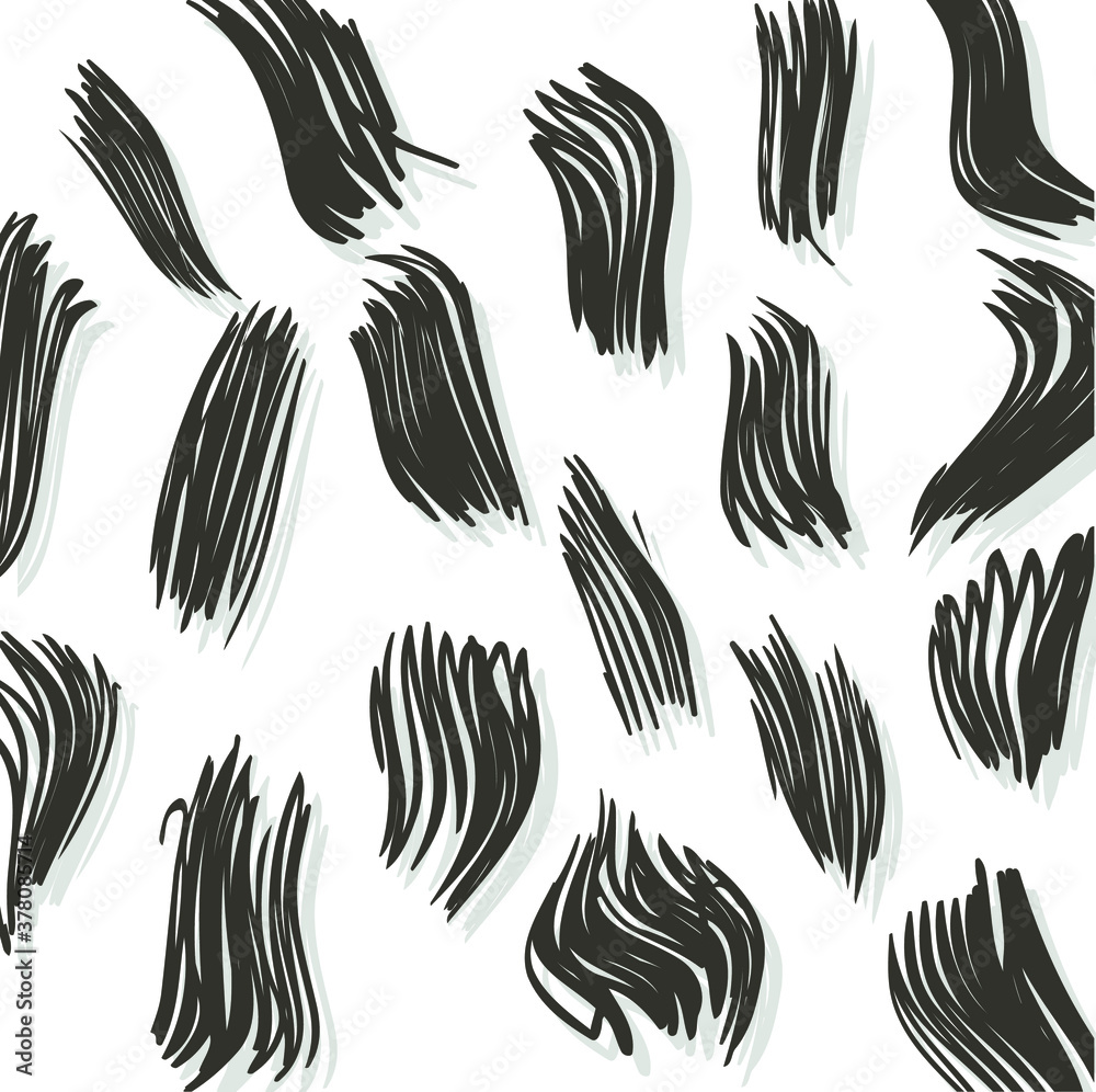 Fototapeta premium seamless pattern with feathers
