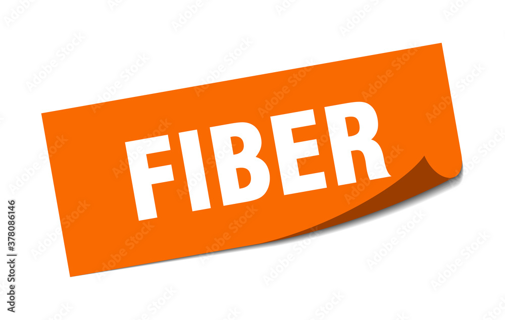 fiber sticker. square isolated label sign. peeler fiber sticker. square isolated label sign. peeler