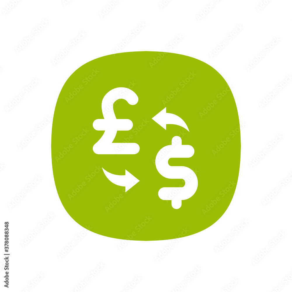 Exchange Pound to Dollar - Icon Exchange Pound to Dollar - Icon