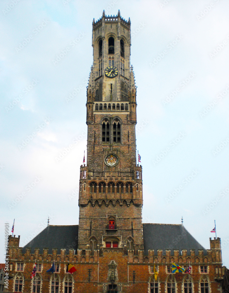 Belfried of Bruges Belgium
