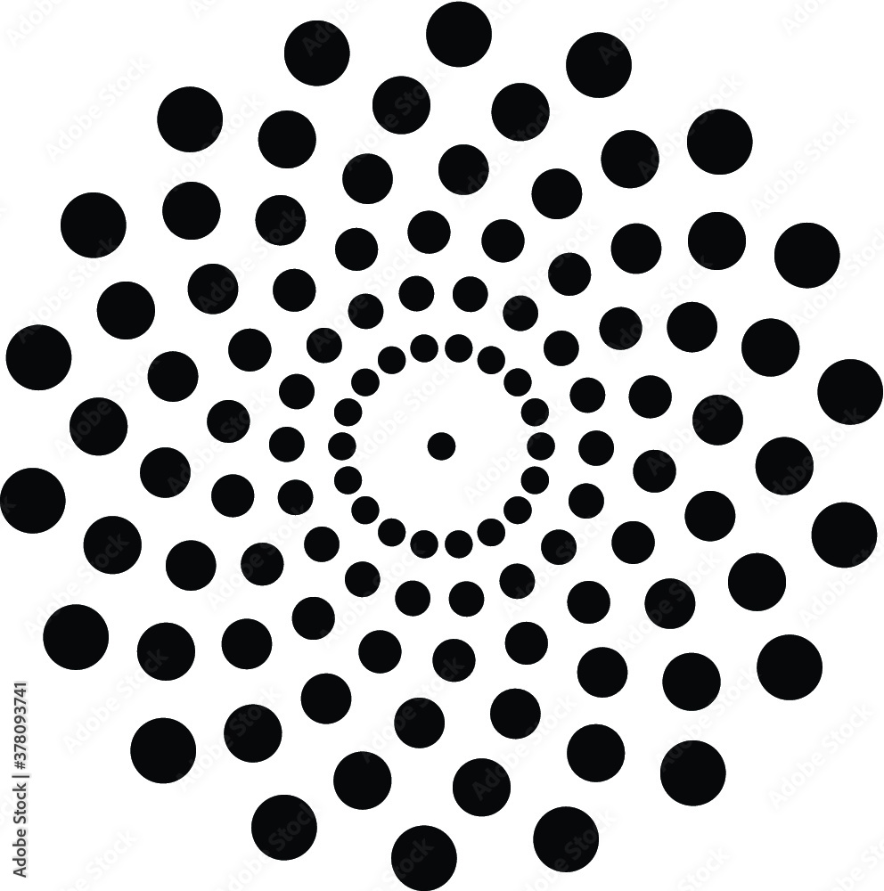 Halftone dots in circle form. round logo . vector dotted frame . design element Halftone dots in circle form. round logo . vector dotted frame . design element