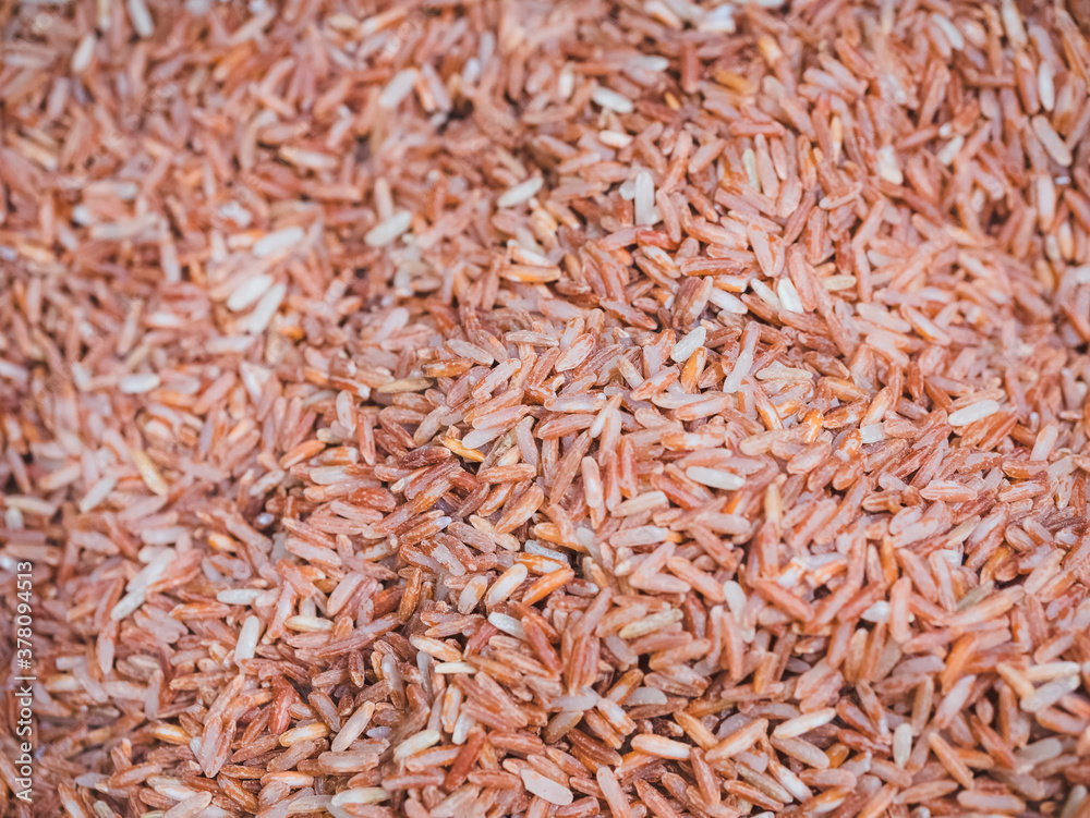Brown Rice texture raw Organic Healthy recipe background