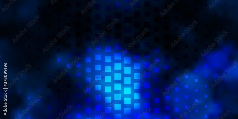 Light BLUE vector backdrop with rectangles. New abstract illustration with rectangular shapes. Pattern for websites, landing pages.